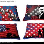 US Flag style_bean bag(Rock1)